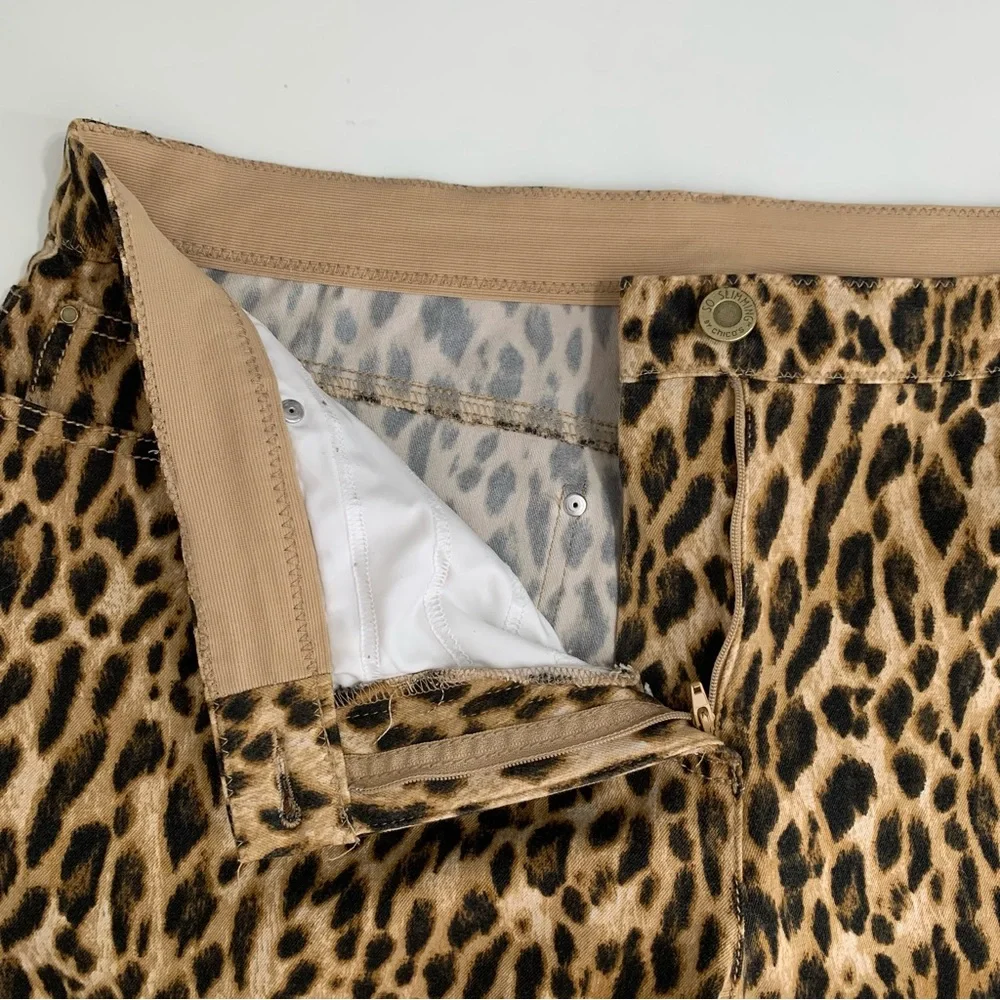 Chico’s So Slimming Getaway Animal Print Pants Size 16